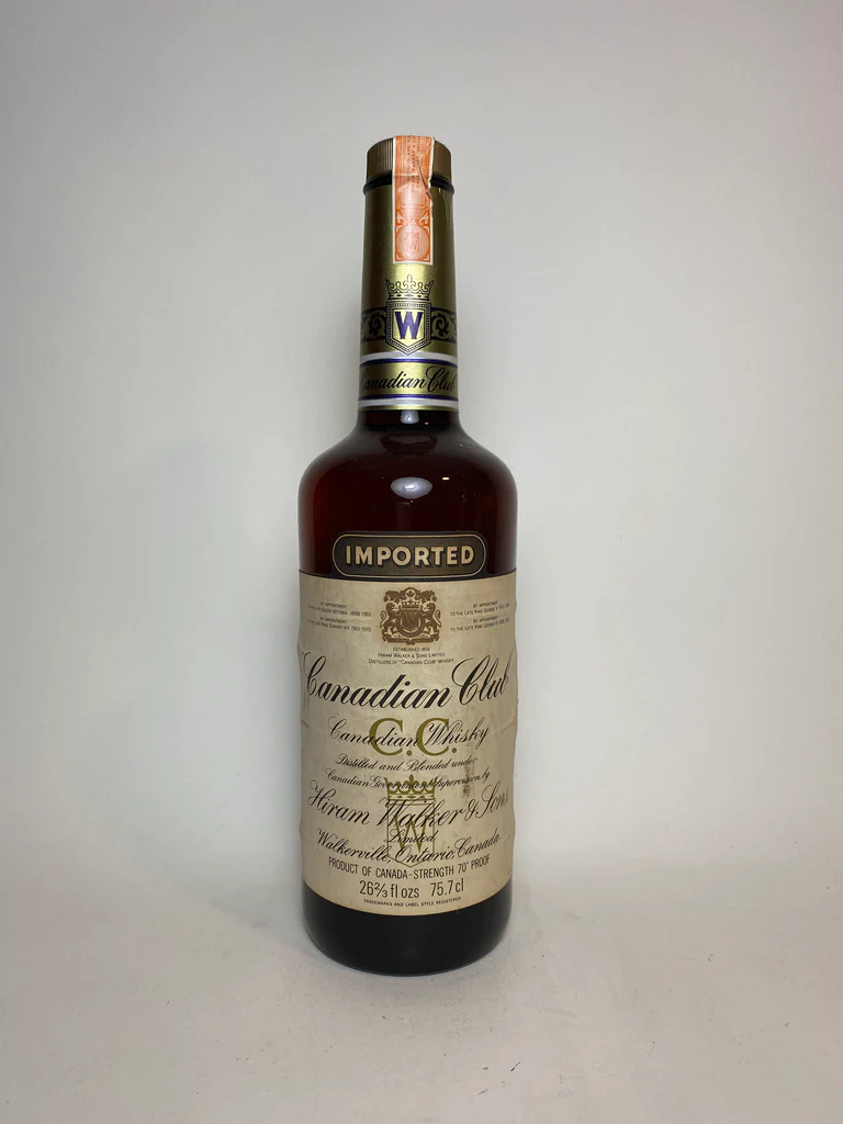 Canadian Club Blended Canadian Whisky - 1970s (40%, 75cl)